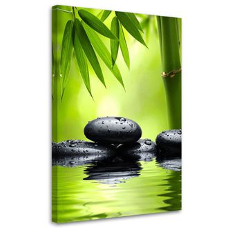 Feeby Impresi&oacute;n De Imagen, Piedras Negras Plantas Spa Zen, 70x100