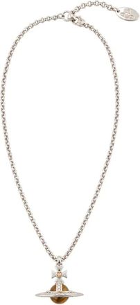 Vivienne Westwood Nuevo Collar Tiny Orb - Accessories - Mujer - Gris - ONE SIZE