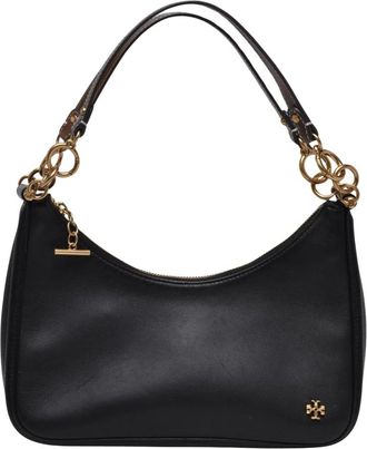 Tory Burch Tassen, Dames, Zwart, ONE Size, Leer, Mercer Crescent Schoudertas