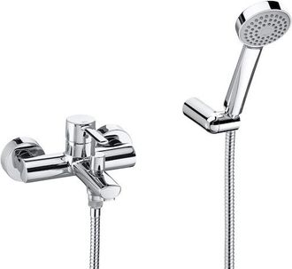 Roca Roca - Grifo Para Ducha Y Ba&ntilde;era Con Ducha De Mano Targa