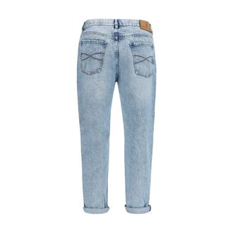 Brunello Cucinelli Straight-Leg Cotton Jeans - Blue