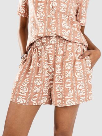 Sisstrevolution Oceanside Woven Shorts rot