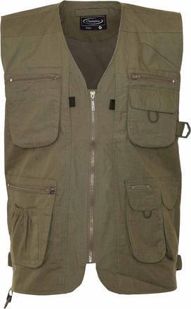Champion Mens Dale Country Clothing Polycotton BodyWarmer Gilet Olive S