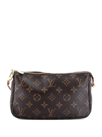 Louis Vuitton Pochette Accessoires Monogram Canvas clutch bag - Marrone