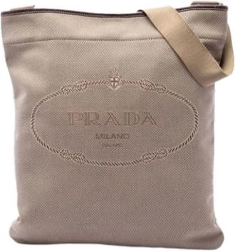 Prada Borsa a tracolla vintage pre-owned - - Pre-owned - Donna - Beige - ONE SIZE