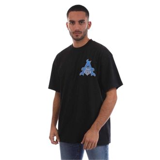 Avirex Cunningham oversized T-shirt voor heren (Zwart)