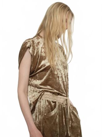 M&eacute;lissa Nepton Tage Cap Sleeve Top In Copper