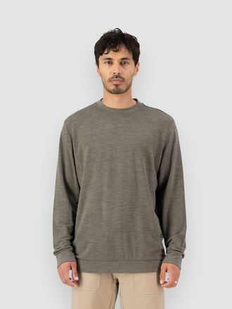 Mons Royale Horizon Merino Crew Sweater gr&uuml;n