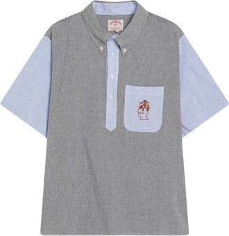 Brain Dead Polo Shirt - Heren - Polos - Veelkleurig - M - Katoen - Tops