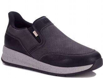 Drew Mens Caleb Slip-On Shoes In Black