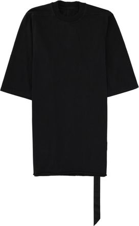 Rick Owens Black Solid Crew Neck T-Shirt