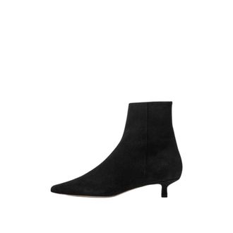 Aeyde Schoenen, Dames, Zwart, 36 EU, Leer, Sofie Enkellaarsjes