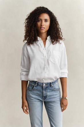 GANT Women Indigo Shirt (44) WHITE