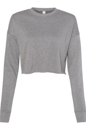 Bella + Canvas Women&acute;s Crop Crew Fleece