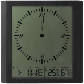 OEM Reloj De Pared Digital Multifuncional De 8,6 Pulgadas Con Term&oacute;metro E Higr&oacute;metro Para Dormitorio -crezuo