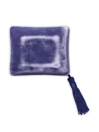 Sophie Bille Brahe Tulipe velvet jewellery box (10.5 x 8.5 cm) - Purple