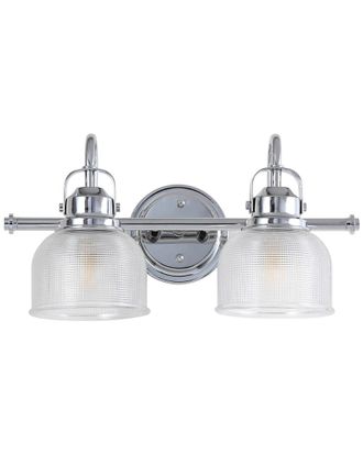 Jonathan Y Designs Jonathan Y Designs 2-Light Virginia Chrome Vanity Light