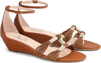 AGL Agl Wenda Ankle Strap Leather Sandal