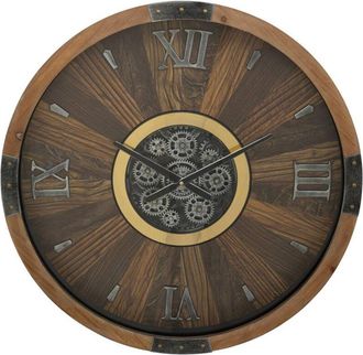 Atmosphera Atmosphera - Reloj Keane Marr&oacute;n D63,5cm Cr&eacute;ateur DInt&eacute;rieur