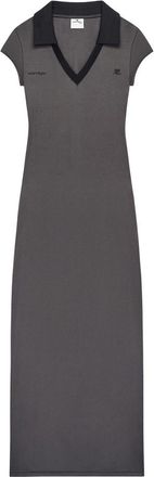 Courr&egrave;ges Logo Maxi Dress
