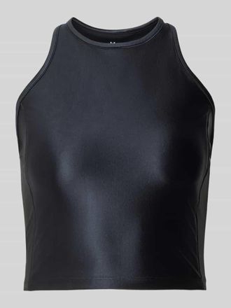 Under Armour Cropped Tanktop mit Rundhalsausschnitt in Black, Gr&ouml;&szlig;e M