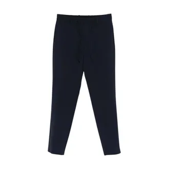 HUGO BOSS Broeken, Heren, Blauw, XL, Katoen, Viscose Katoen Broek