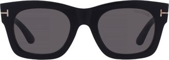 Tom Ford Emma Smoke Square Ladies Sunglasses FT1314 01A 51