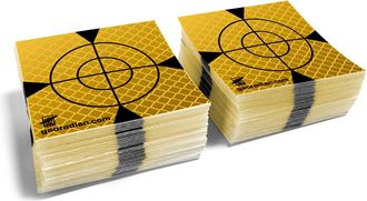 OEM Juego De 100 L&aacute;minas Para Tel&eacute;metro De 40 Mm X 40 Mm De Color Amarillo