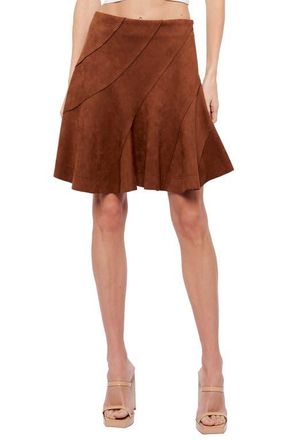 Ciebon Aje Miniskirt in Brown at Nordstrom, Size Small