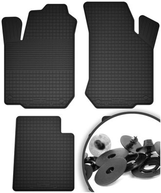 OEM Alfombrillas De Goma + Topes Para: Suzuki Ignis I Hatchback (2001-2008)