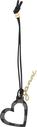 Ganni Portachiavi a specchio a forma di cuore Bou - - Accessories - Donna - Nero - ONE SIZE