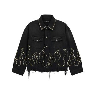 Amiri Light Jacket - male - Amiri - Light Jackets - Black - L - Jackets