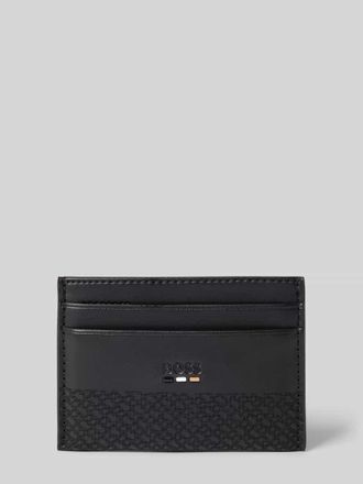 HUGO BOSS Kartenetui mit 5 F&auml;chern in Black, Gr&ouml;&szlig;e 1