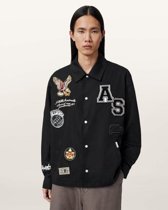 AllSaints Soundman Patch Coach Jacket