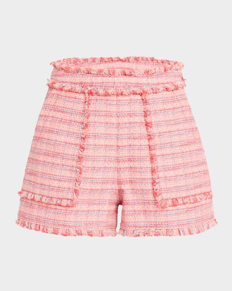 Cinq &agrave; Sept Allen Tweed Shorts