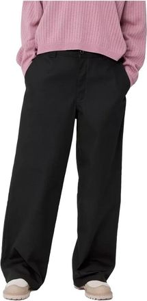 Carhartt Work in Progress Mujer, Pantalones, Negro, Talla: W25