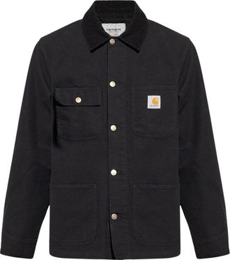 Carhartt Work in Progress Denim jas met logo - Heren - Spijkerjassen - Zwart - L - Denim - Jassen