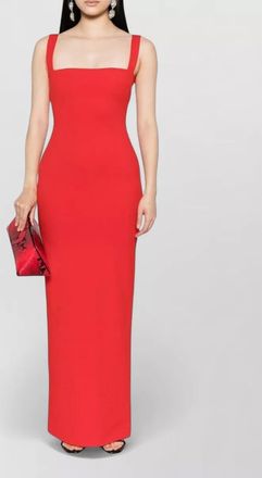 Solace London sleeveless square-neck mini dress