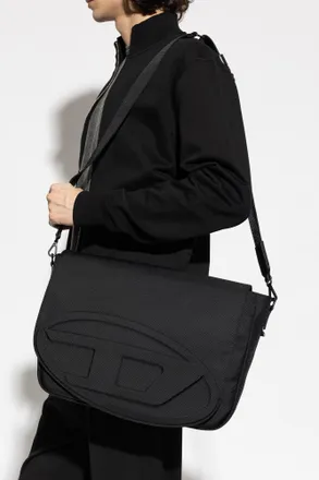 Diesel Shoulder Bag 2.0 1DR MESSENGER, Mens, Black