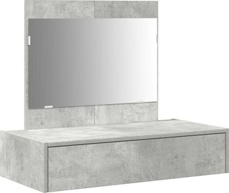 vidaXL Mesa de tocador Gris 83 x 40 x 70 cm Madera contrachapada Vidaxl