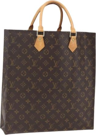 Louis Vuitton Pre-owned Tote Bags, female, Brown, Size: ONE SIZE Pre-owned Canvas Tote Bag