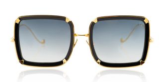 Anna-Karin Karlsson WHITE MOON Black Womens Sunglasses Gold Size 56