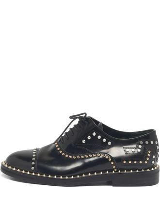 Zadig&Voltaire Youth Clous studded Oxford shoes - Black