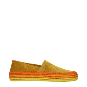 Loewe Slip On Rio Herrens Wildleder Orange