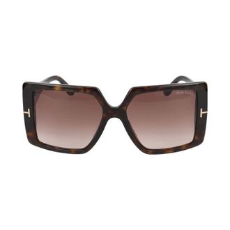 Tom Ford Sunglasses, female, Multicolor, Size: 57 MM Quinn Sunglasses