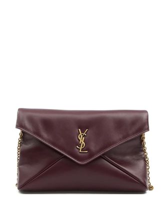Saint Laurent Cassandre flap chain shoulder bag - Red