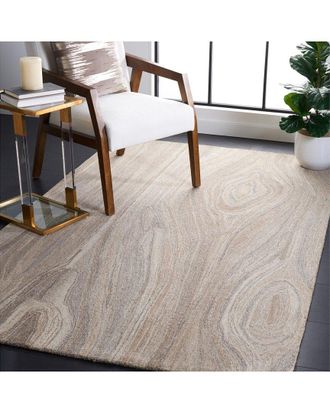 Safavieh Abstract Stonebark Hand-Tufted Wool Rug