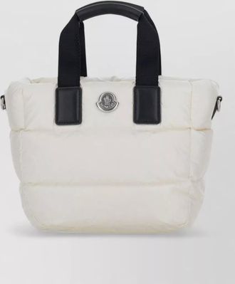 Moncler caradoc nylon mini tote bag detachable strap