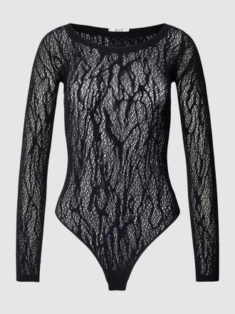 Wolford Body aus Spitze Modell SNAKE in Black, Gr&ouml;&szlig;e M