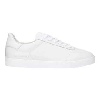 Givenchy Sneakers, female, White, 2 1/2 UK, White Leather Low Tops Trainers